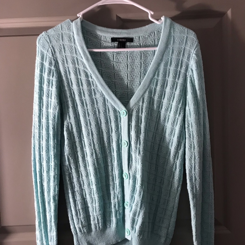 Cable knit sweater